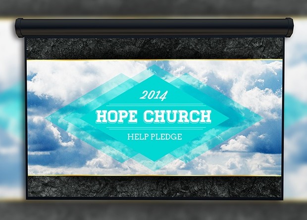 Sky Church Slide Template