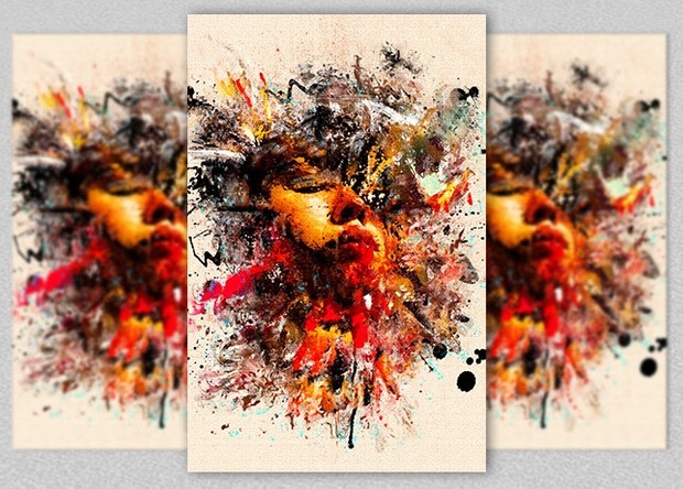 In The Zone Painting Poster Art