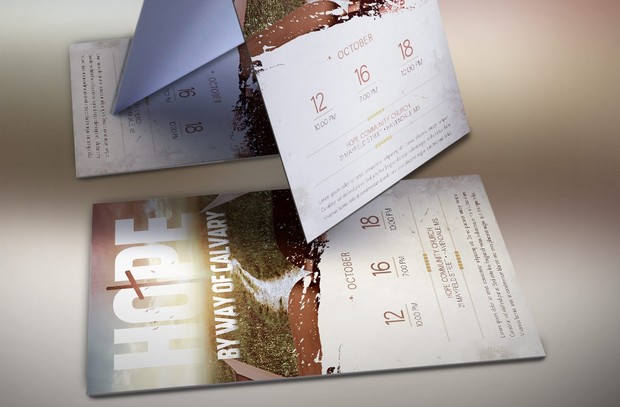 Easter Hope Church Flyer Template