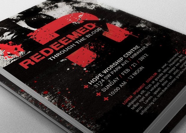 Redemption Church Postcard Template
