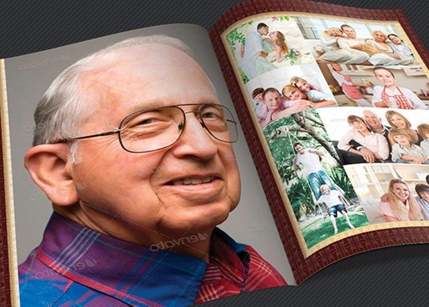 Legacy Funeral Service Program Template