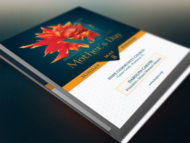 Mothers Day Flyer Photoshop Template
