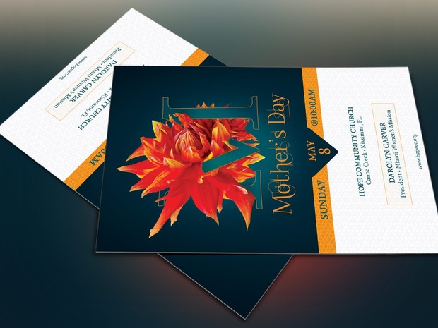 Mothers Day Flyer Photoshop Template