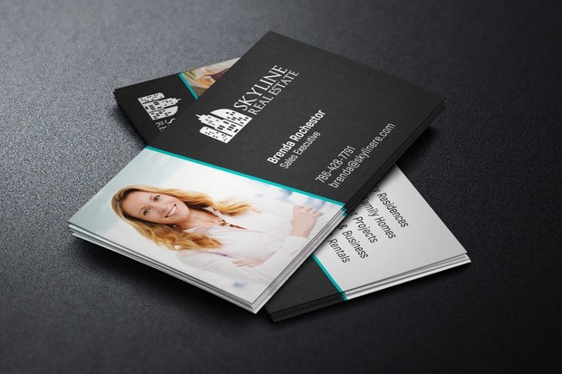 Real Estate Business Card Template