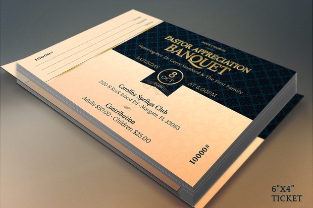 Pastor Appreciation Banquet Template Kit