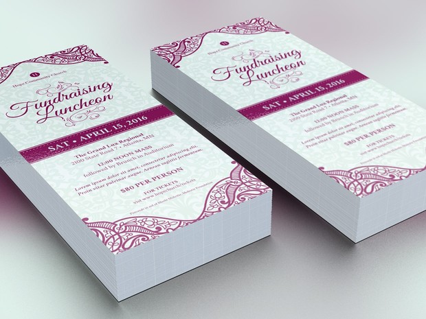 Luncheon Flyer Photoshop Template