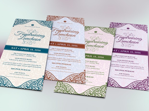Luncheon Flyer Photoshop Template