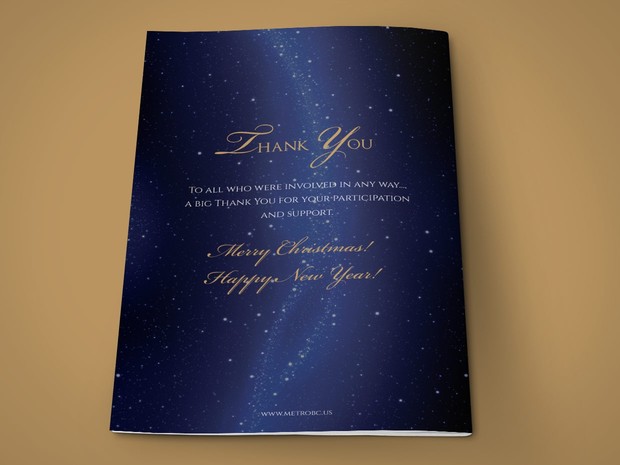 Noel Christmas Brochure Template