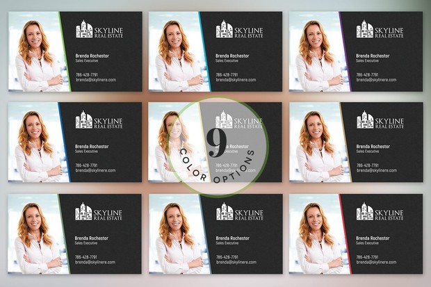 Real Estate Business Card Template