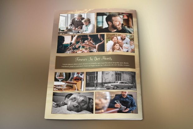 Forever Funeral Brochure Template