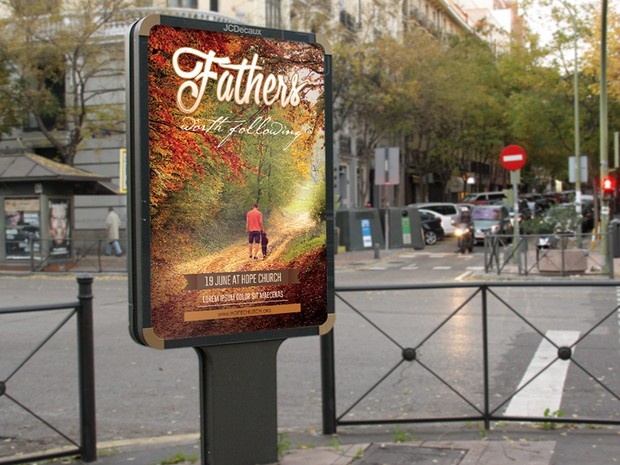 Fathers Day Flyer and Poster Template