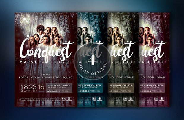 Youth Concert Flyer Template