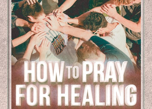 Prayer for Healing Church Flyer Template