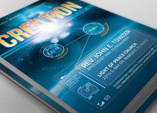 Creation Church Flyer Template