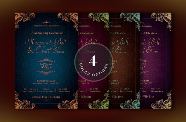 Cabaret Show Flyer Template