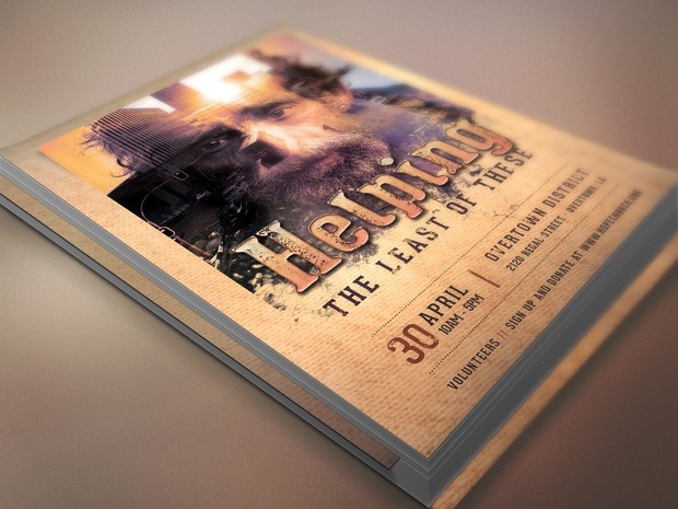 Help Charity Flyer Template