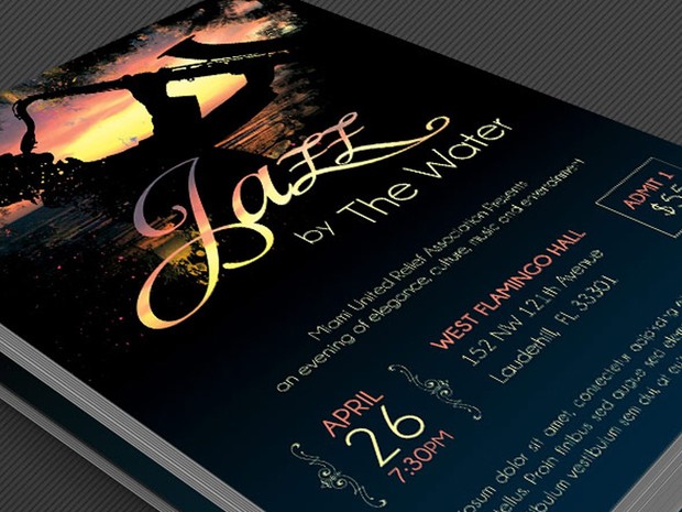 Jazz Concert Flyer Template