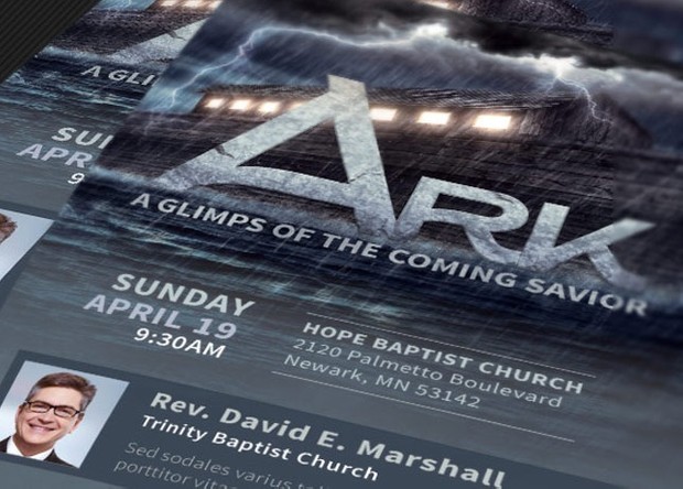 Ark Church Flyer Template