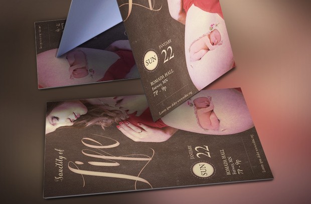 Sanctity Life Flyer Template
