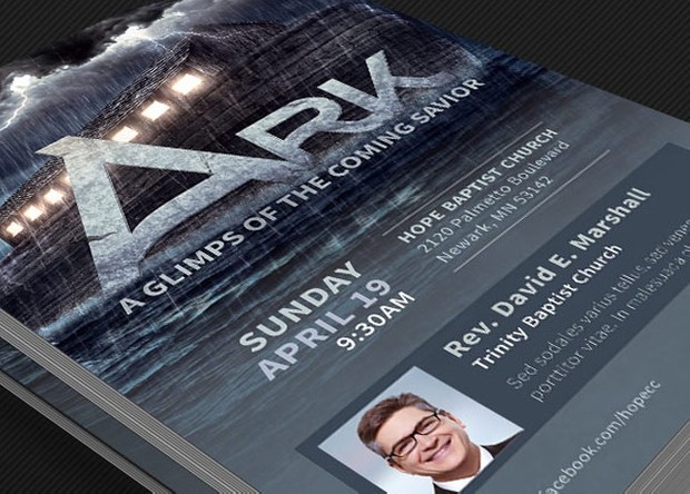 Ark Church Flyer Template