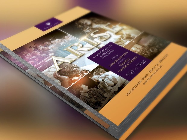Arise Cantata Flyer and Poster Template