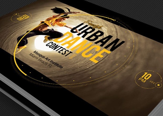 Urban Dance Contest Flyer Template