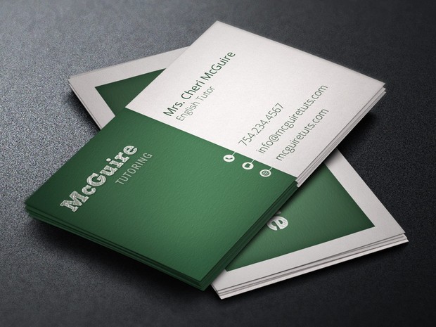 Tutor Business Card Template