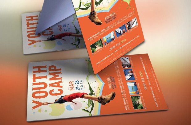 Youth Camp Flyer Template