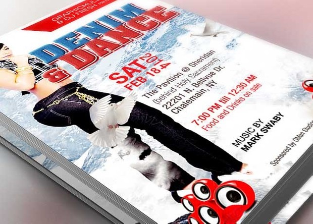 Jeans Party Flyer Template