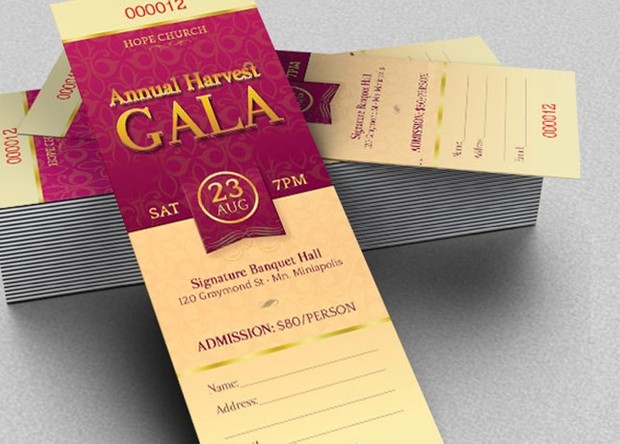 Harvest Banquet Church Template Bundle