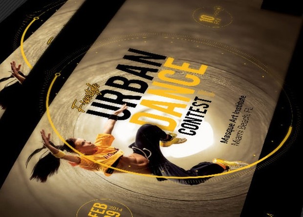 Urban Dance Contest Flyer Template