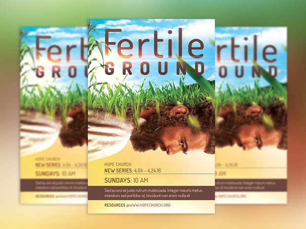 Fertile Ground Flyer and Poster Template