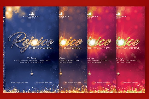 Rejoice Christmas Cantata Program Template