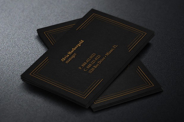 Jewelry Shop Business Card Template