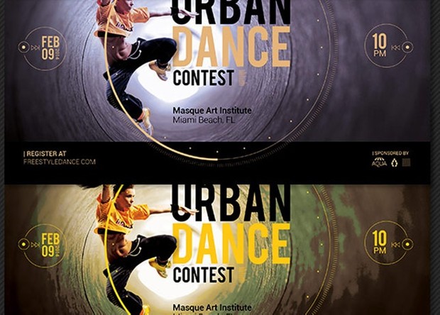 Urban Dance Contest Flyer Template