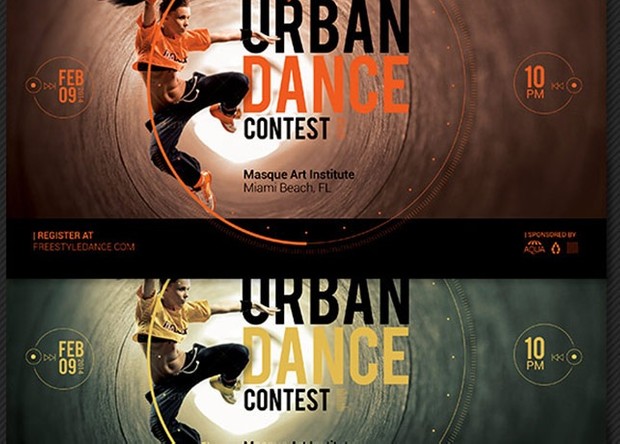 Urban Dance Contest Flyer Template
