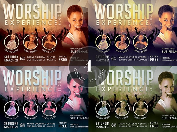 Church Concert Flyer Template
