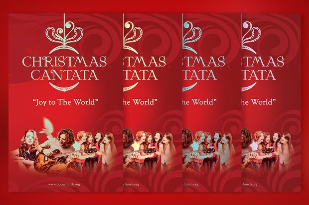 Christmas Cantata Program Template