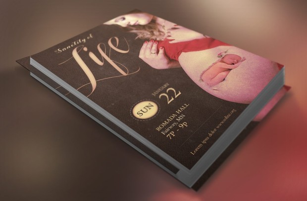 Sanctity Life Flyer Template