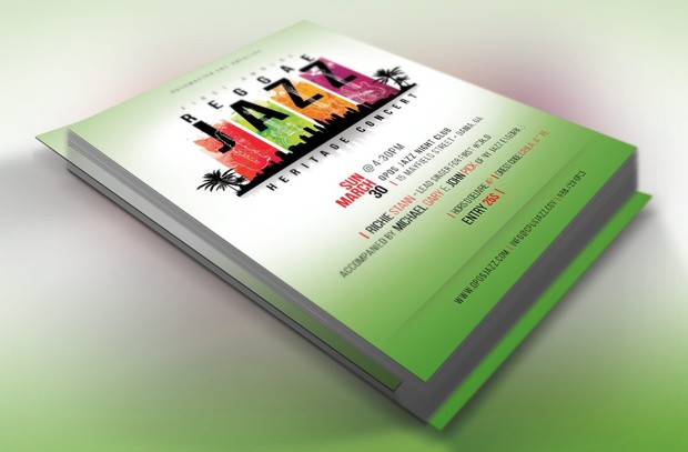 Reggae Jazz Flyer Poster Template