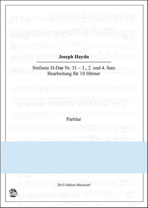 Haydn Sinfonie Nr.31 (Hornensemble)