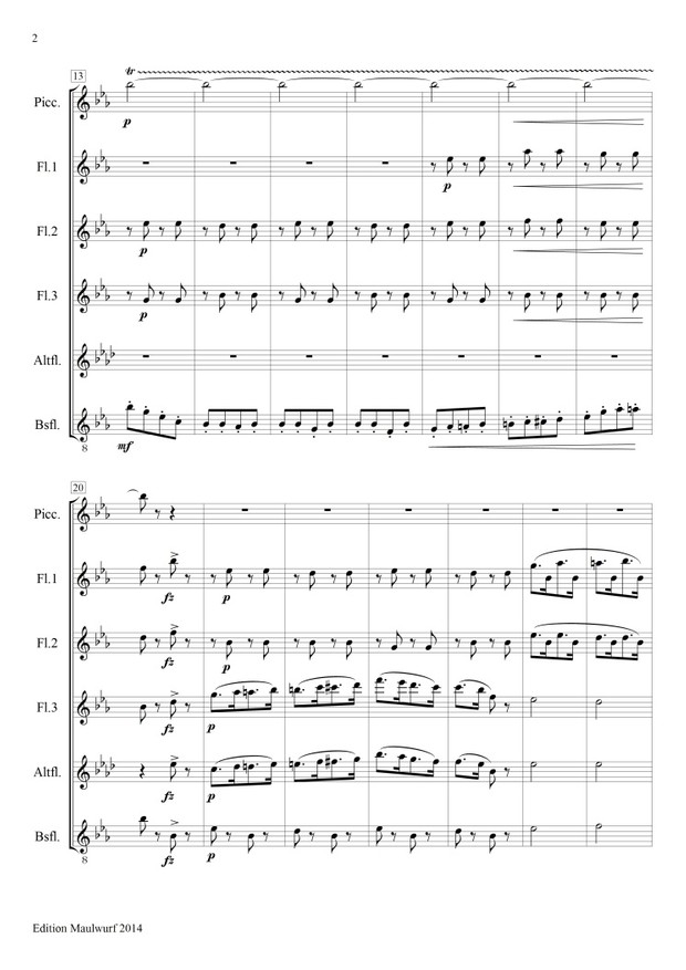 Perpetuum Mobile (Flötenensemble)