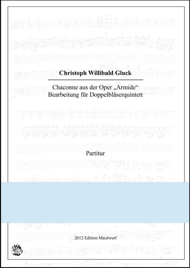 Gluck Chaconne (Bläserensemble)