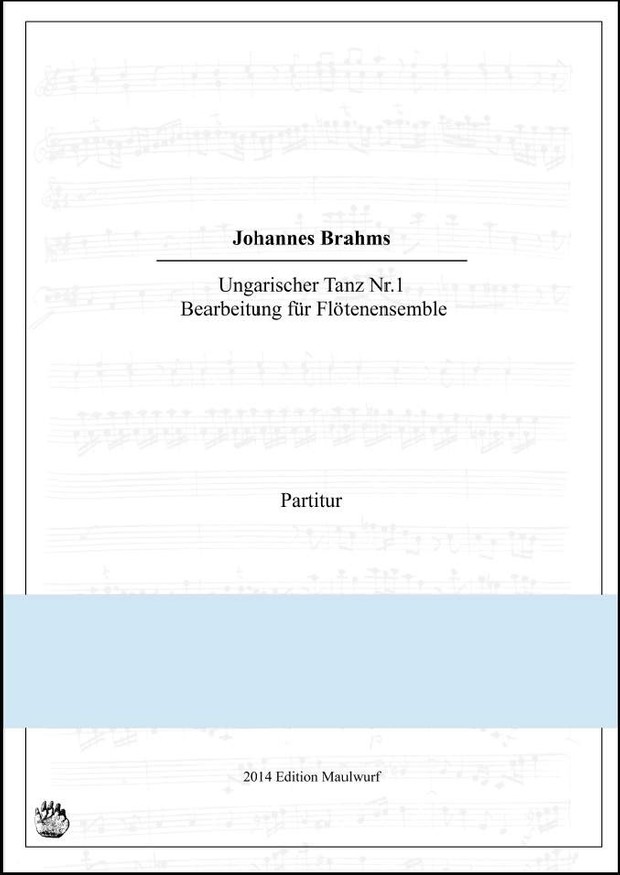 Ungarischer Tanz Nr.1 (Flötenensemble)