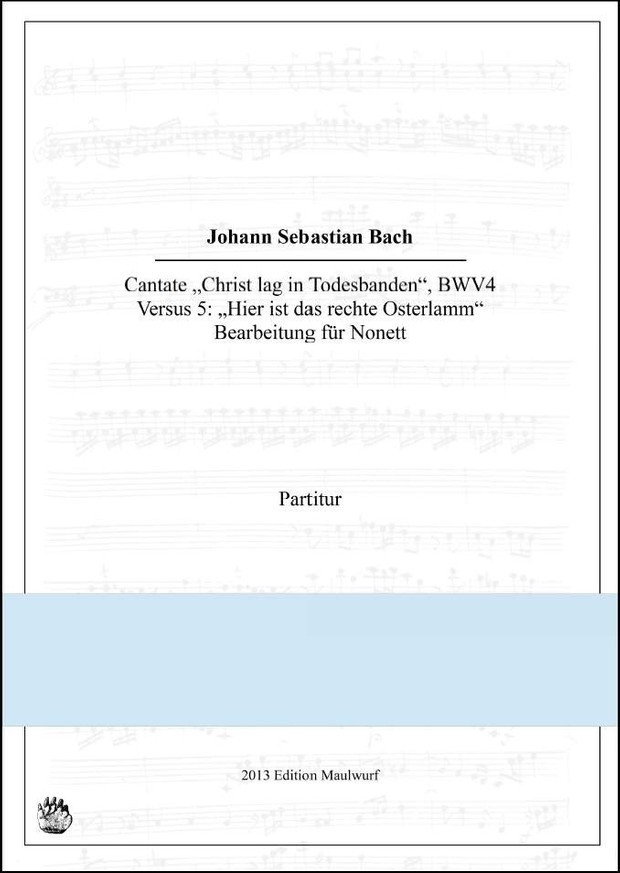 Bach Cantata BWV4, Versus 5 (Nonett)
