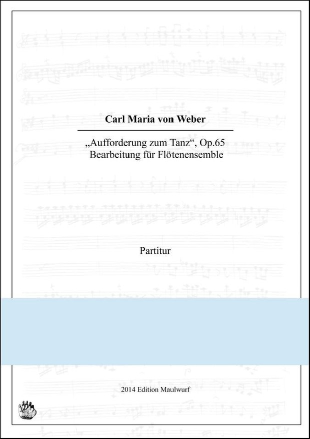 Aufforderung zum Tanz (Flötenensemble)