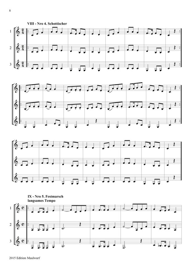 Franz Strauss: 10 Stücke