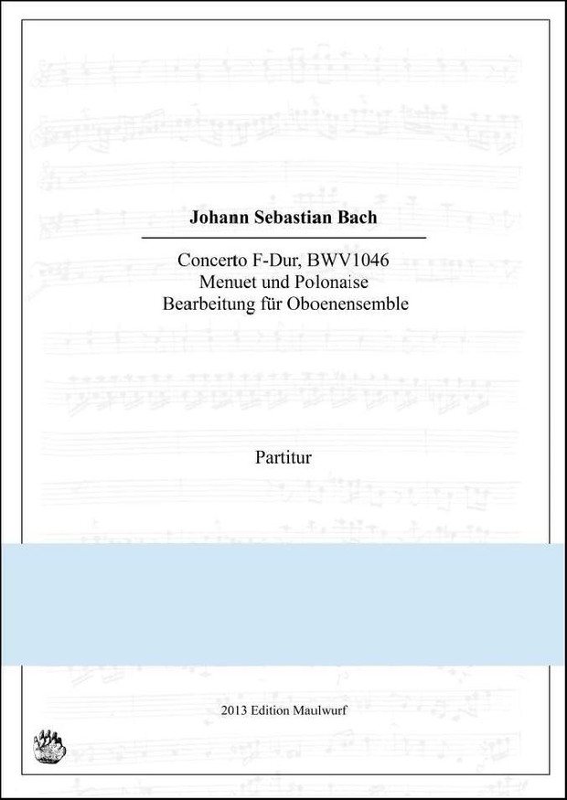 Bach Menuet und Polonaise (Oboenensemble)