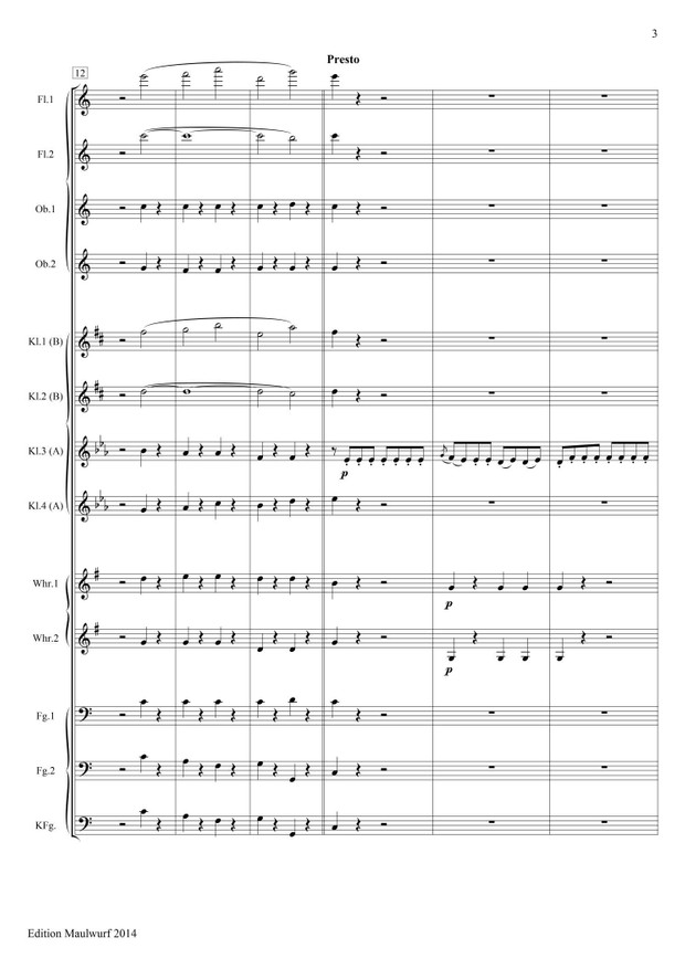 Cosi Fan Tutte Ouvertüre (Bläserensemble)