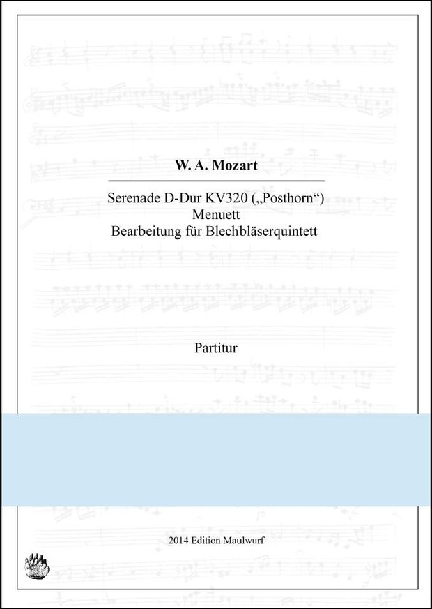 Mozart Menuet (Blechbläserquintett)